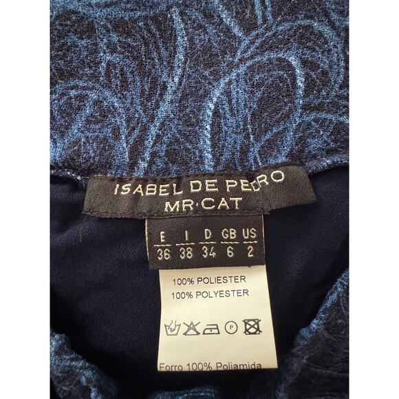 Isabel De Pedro Mr Cat Blue Tulle Skirt - Picture 6 of 6